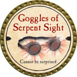 Goggles of Serpent Sight - 2014 (Gold) - C49