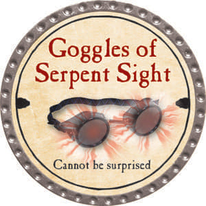 Goggles of Serpent Sight - 2014 (Platinum)
