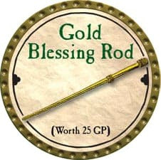 Gold Blessing Rod - 2008 (Gold) - UC