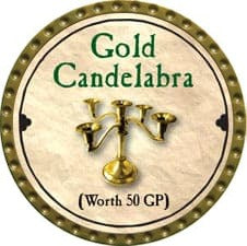 Gold Candelabra - 2008 (Gold) - UC