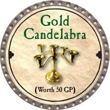 Gold Candelabra - 2008 (Platinum) - C37