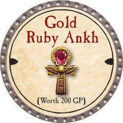 Gold Ruby Ankh - 2014 (Platinum) - R