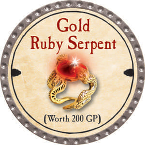 Gold Ruby Serpent - 2014 (Platinum) - R