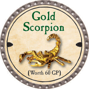 Gold Scorpion - 2014 (Platinum) - UC