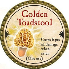 Golden Toadstool - 2015 (Gold) - R
