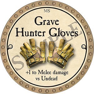 Grave Hunter Gloves - 2023 (Gold)