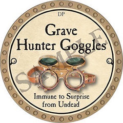 Grave Hunter Goggles - 2023 (Gold) - C