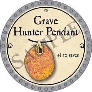Grave Hunter Pendant - 2023 (Platinum)