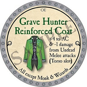 Grave Hunter Reinforced Coat - 2023 (Platinum)