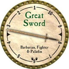 Great Sword - 2007 (Gold) - UC