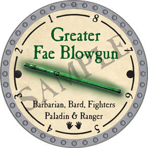 Greater Fae Blowgun - 2017 (Platinum)