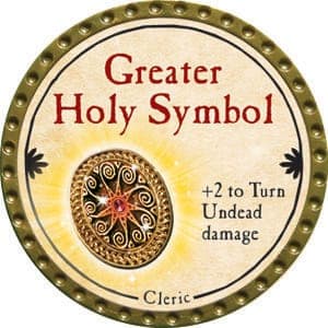 Greater Holy Symbol - 2015 (Gold)
