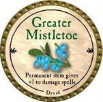 Greater Mistletoe - 2009 (Gold) - C37