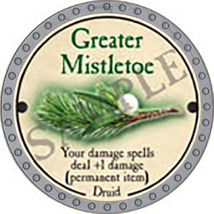Greater Mistletoe - 2017 (Platinum)