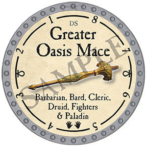 Greater Oasis Mace - 2024 (Platinum)