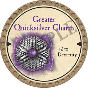 Greater Quicksilver Charm - 2019 (Gold) - C37