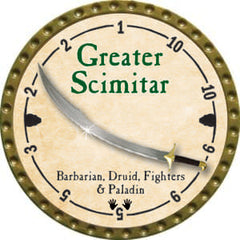 Greater Scimitar - 2014 (Gold)