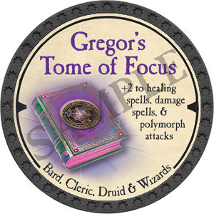 Gregor's Tome of Focus - 2019 (Onyx)