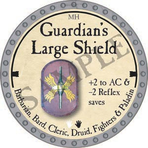 Guardian's Large Shield - 2020 (Platinum)