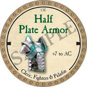 Half Plate Armor - 2020 (Gold) - C17
