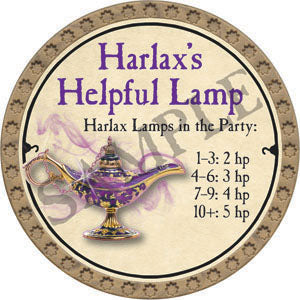 Harlax's Helpful Lamp - 2022 (Gold)