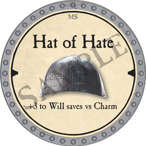 Hat of Hate - 2019 (Platinum)