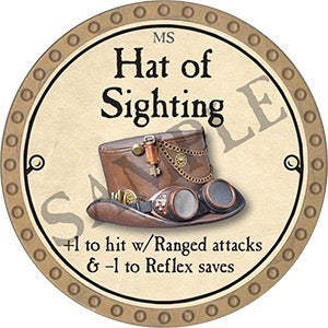 Hat of Sighting - 2023 (Gold) - C