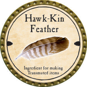 Hawk-Kin Feather - 2014 (Gold) - C007