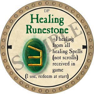 Healing Runestone - 2020 (Gold)
