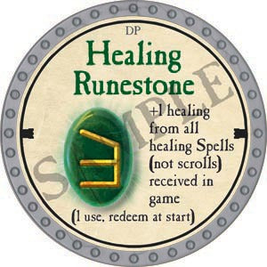Healing Runestone - 2020 (Platinum)