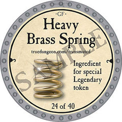 Heavy Brass Spring - 2022 (Platinum)