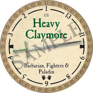 Heavy Claymore - 2020 (Gold) - C17