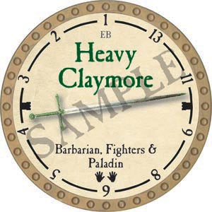 Heavy Claymore - 2020 (Gold)
