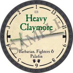 Heavy Claymore - 2020 (Onyx) - C37