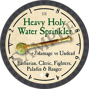 Heavy Holy Water Sprinkler - 2021 (Onyx) - C26