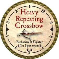 Heavy Repeating Crossbow - 2008 (Gold) - C37