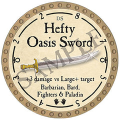 Hefty Oasis Sword - 2024 (Gold) - C