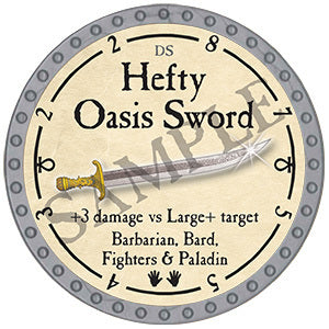 Hefty Oasis Sword - 2024 (Platinum)