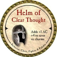 Helm of Clear Thought - 2007 (Gold) - C37