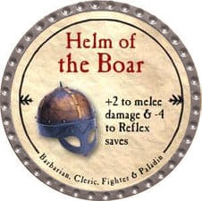 Helm of the Boar - 2009 (Platinum)