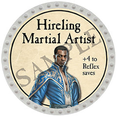 Hireling Martial Artist - Yearless (Light Gray)