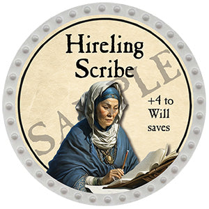 Hireling Scribe - Yearless (White)