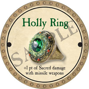 Holly Ring - 2017 (Gold) - C10