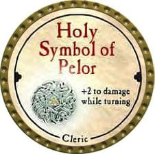Holy Symbol of Pelor - 2008 (Gold) - C37