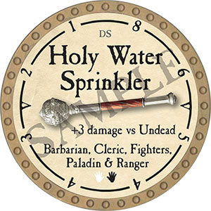 Holy Water Sprinkler - 2021 (Gold) - C