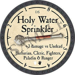Holy Water Sprinkler - 2021 (Onyx) - C37