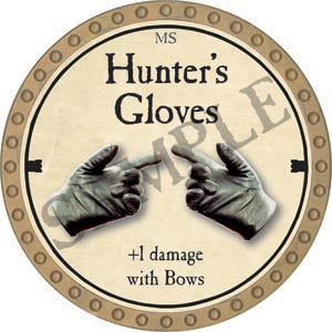 Hunter's Gloves - 2020 (Gold)
