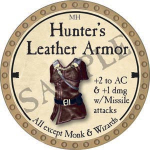 Hunter's Leather Armor - 2020 (Gold)