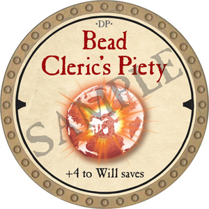 Bead Cleric's Piety - 2019 (Gold)
