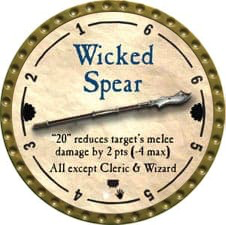 Wicked Spear - 2011 (Gold) - C26